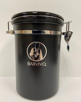 Stainless Steel Canister and a Full Pound of Coffee