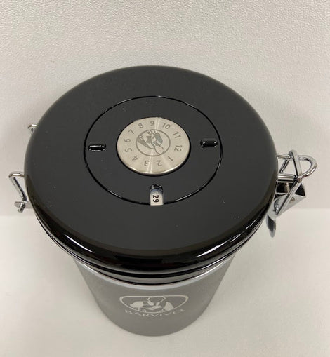 Stainless Steel Canister and a Full Pound of Coffee