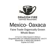 Mexico Fair Trade Organically Grown