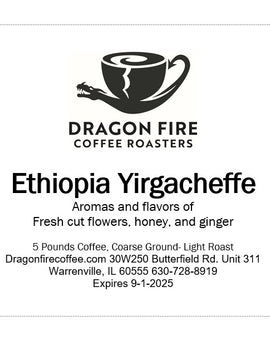 5 Pounds Ethiopian Yirgacheffe